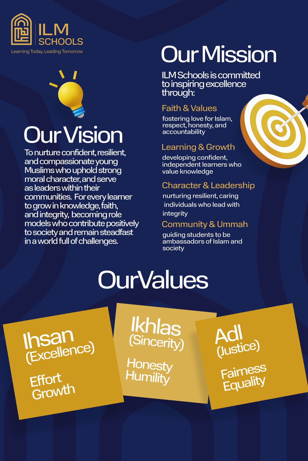 Vision Mission and Values